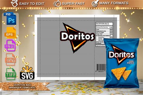 Chips Bag Template